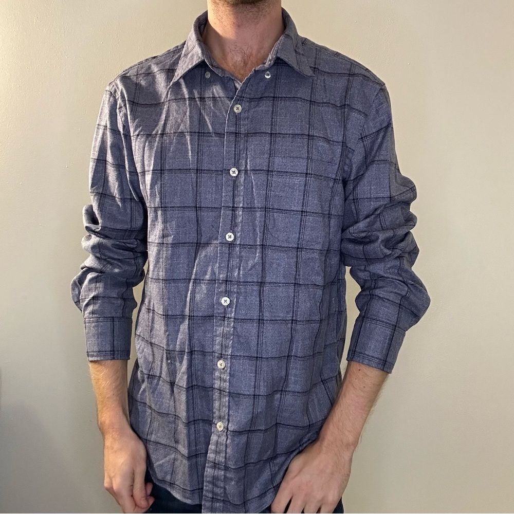 Charles Tyrwhitt Blue Check Dress Shirt